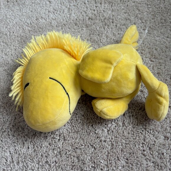 Kohls Cares Woodstock Yellow Plush Toy From Peanuts 9" Soft Stuffed Animal - Picture 6 of 6